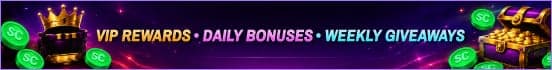 VIP Rewards, Daily Bonuses, Weekly Giveaways